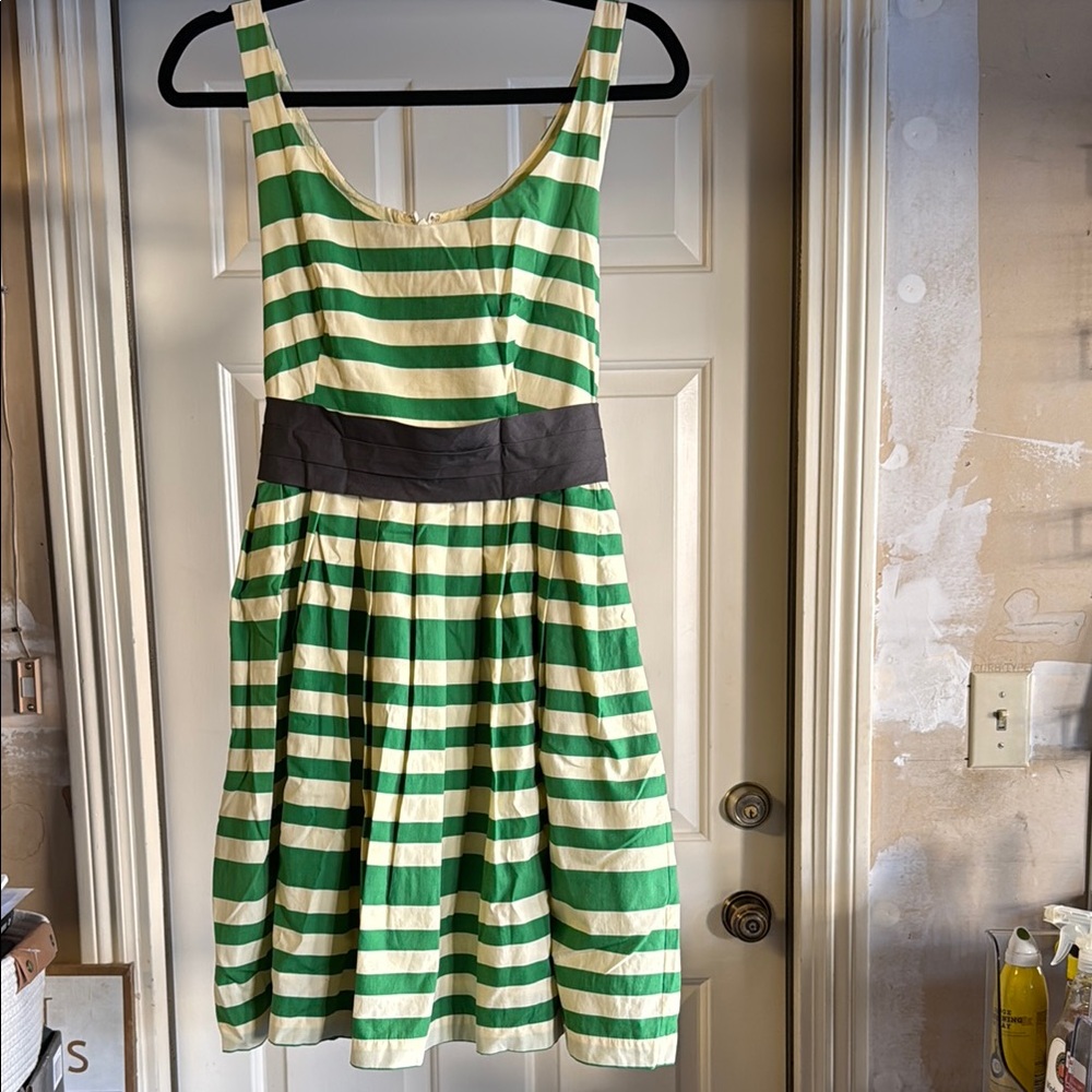 Corey Lynn Calter Striped Cotton Dress